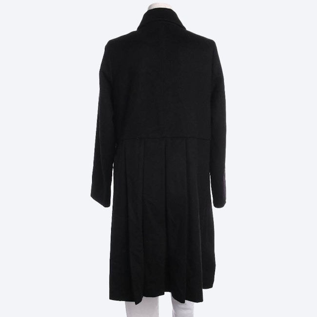 Image 2 of Wool Coat 42 Black in color Black | Vite EnVogue