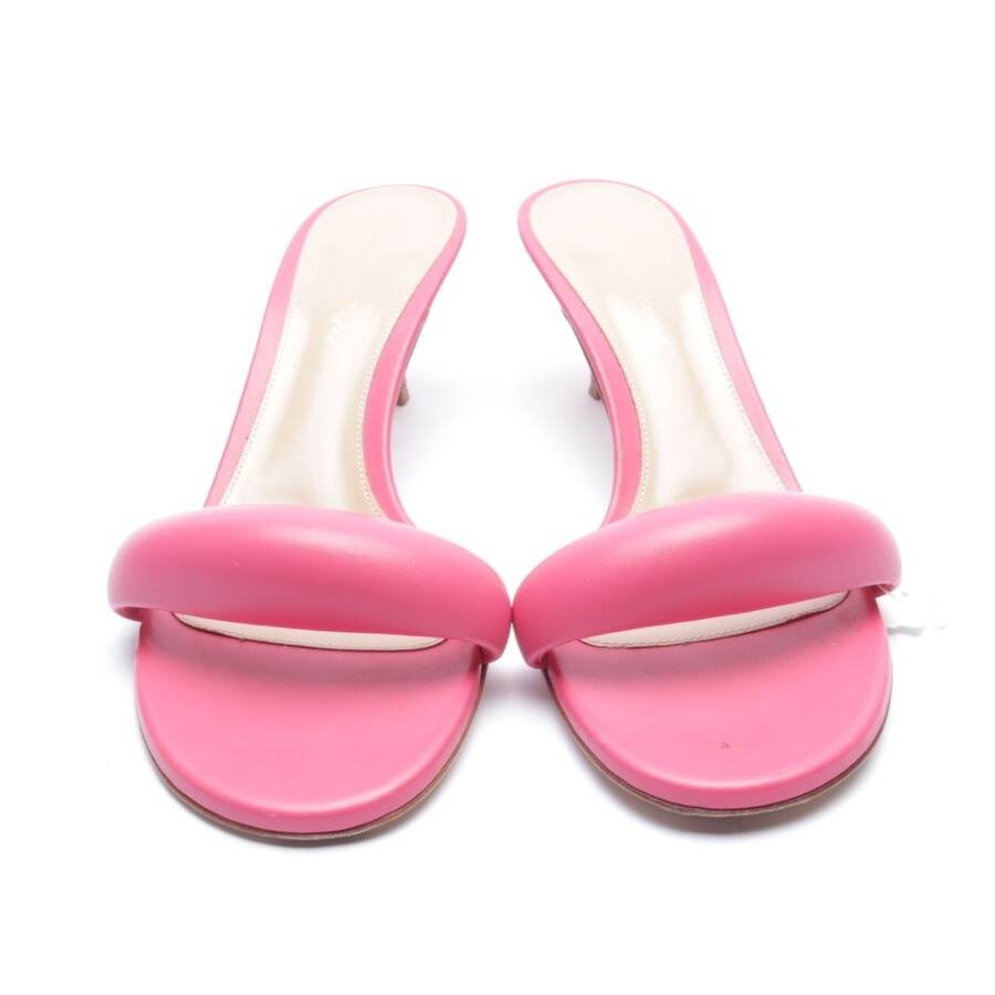 Image 2 of Heeled Sandals EUR 38.5 Pink in color Pink | Vite EnVogue