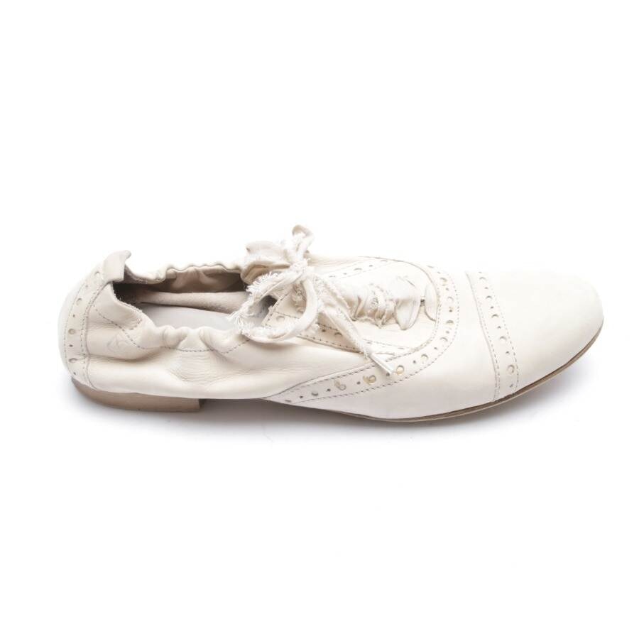 Image 1 of Lace-Up Shoes EUR 39 Beige in color White | Vite EnVogue