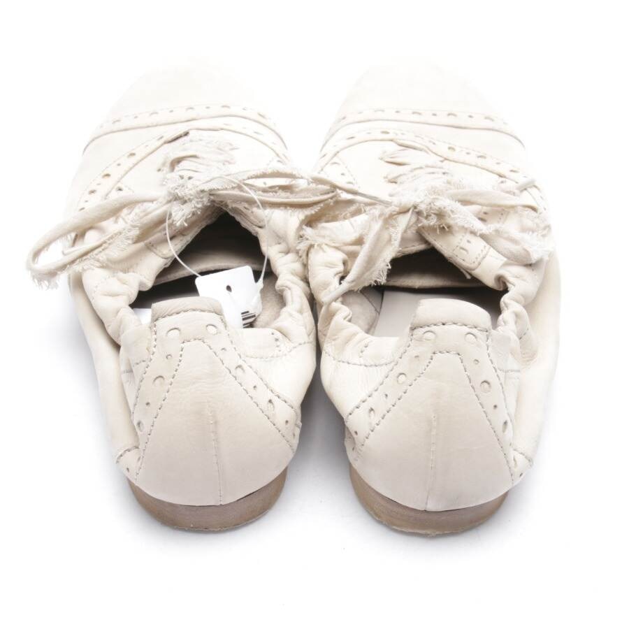 Image 3 of Lace-Up Shoes EUR 39 Beige in color White | Vite EnVogue