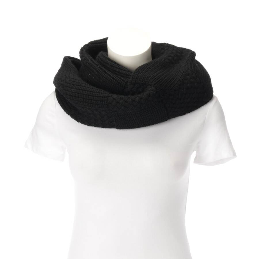 Image 1 of Wool Shawl Black in color Black | Vite EnVogue