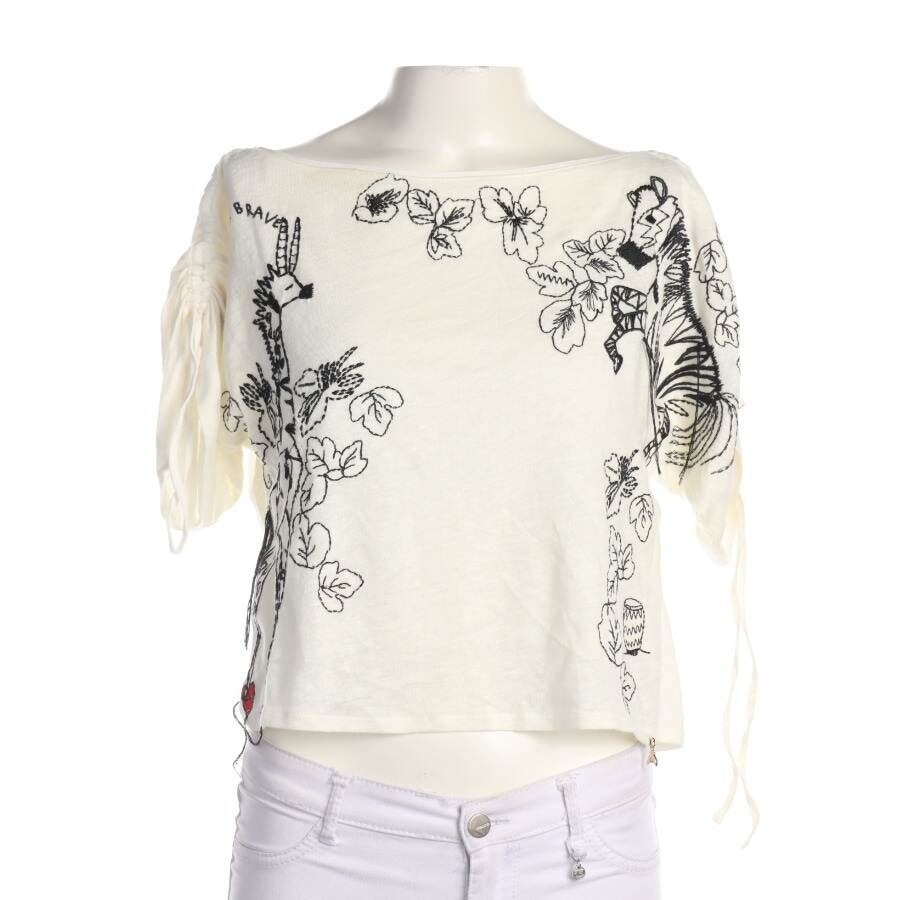 Image 1 of Linen Shirt 34 Cream in color White | Vite EnVogue