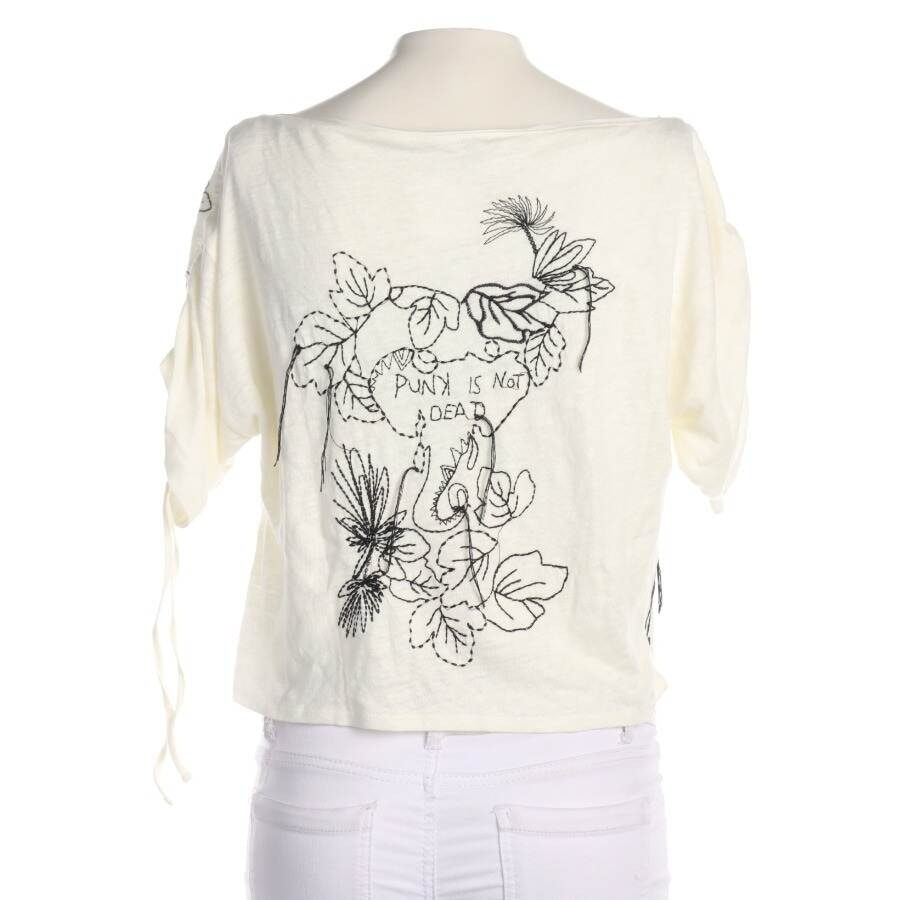 Image 2 of Linen Shirt 34 Cream in color White | Vite EnVogue