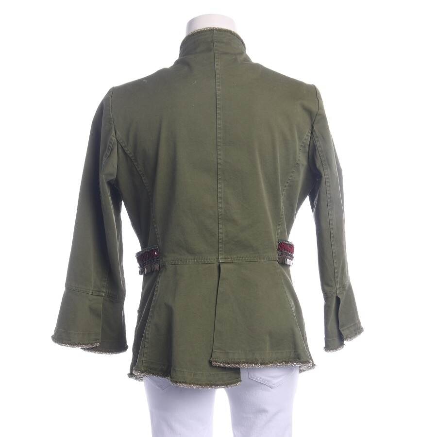 Image 2 of Summer Jacket 40 Olive Green in color Green | Vite EnVogue