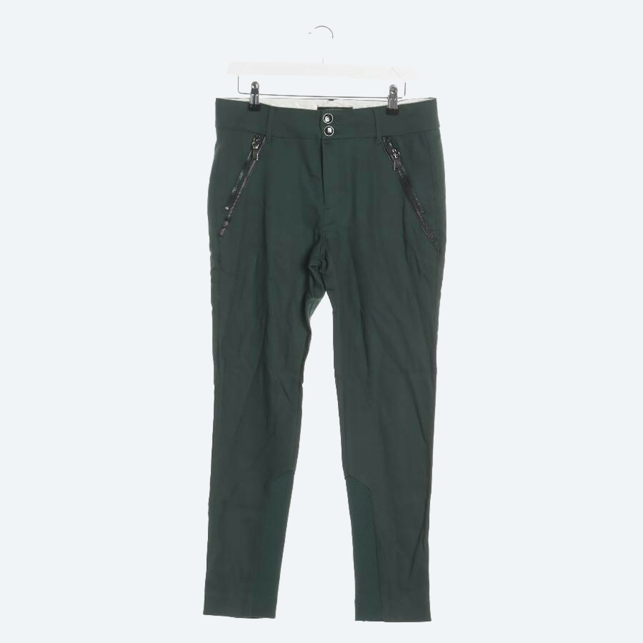 Image 1 of Trousers 40 Green in color Green | Vite EnVogue