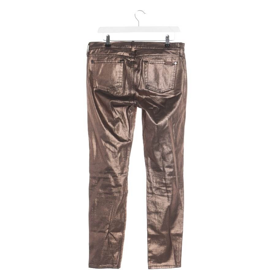 Image 2 of Jeans Slim Fit W30 Copper in color Metallic | Vite EnVogue