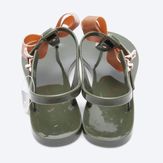 Image 3 of Sandals EUR 37 Olive Green in color Green | Vite EnVogue