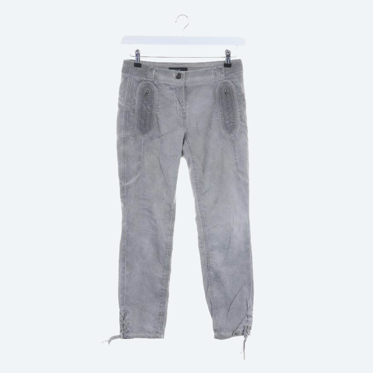 Image 1 of Trousers 38 Light Gray in color Gray | Vite EnVogue