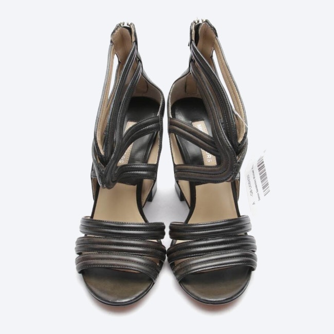 Image 2 of Heeled Sandals EUR 36 Dark Brown in color Brown | Vite EnVogue