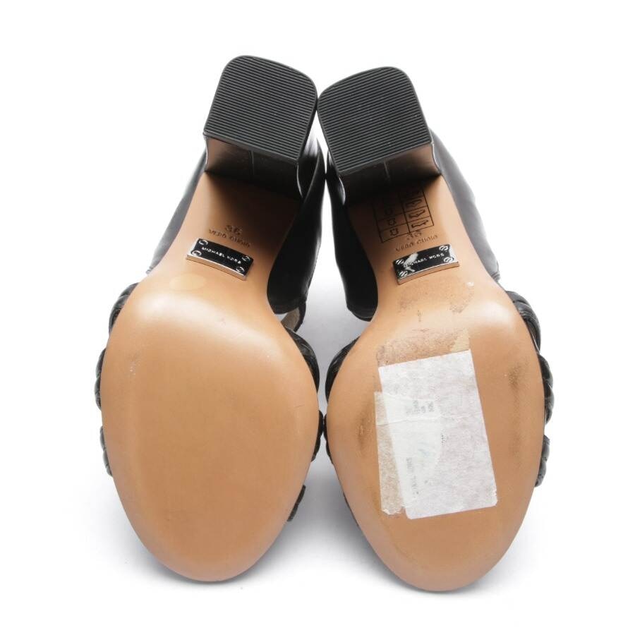 Image 4 of Heeled Sandals EUR 36 Dark Brown in color Brown | Vite EnVogue