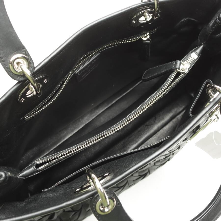 Bild 5 von Woven Lady Dior Avenue Tote Handtasche Schwarz in Farbe Schwarz | Vite EnVogue