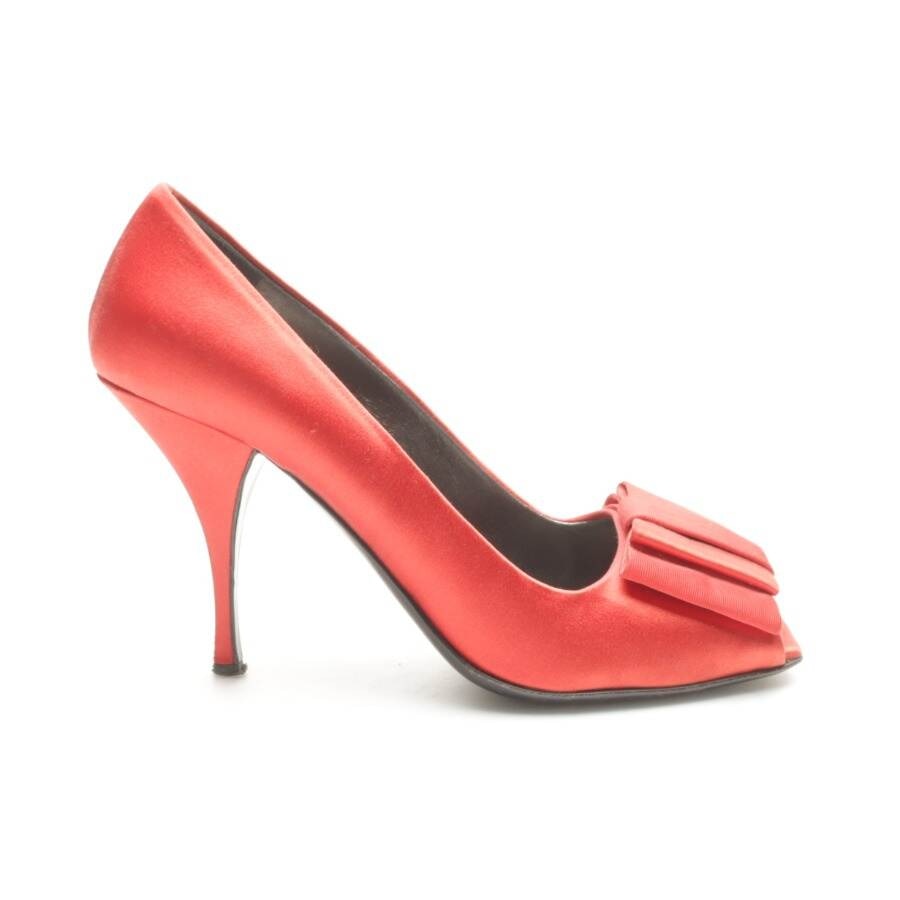 Image 1 of Peep Toes EUR 38.5 Red in color Red | Vite EnVogue