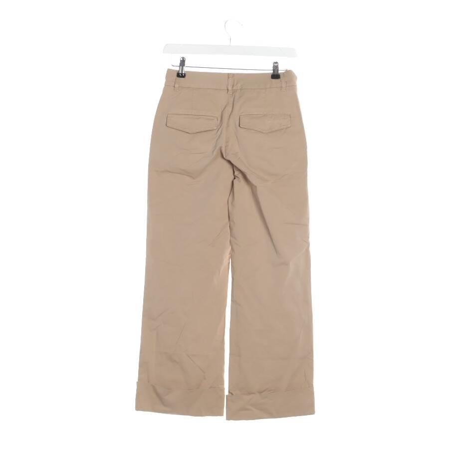 Image 2 of Trousers 32 Beige in color White | Vite EnVogue