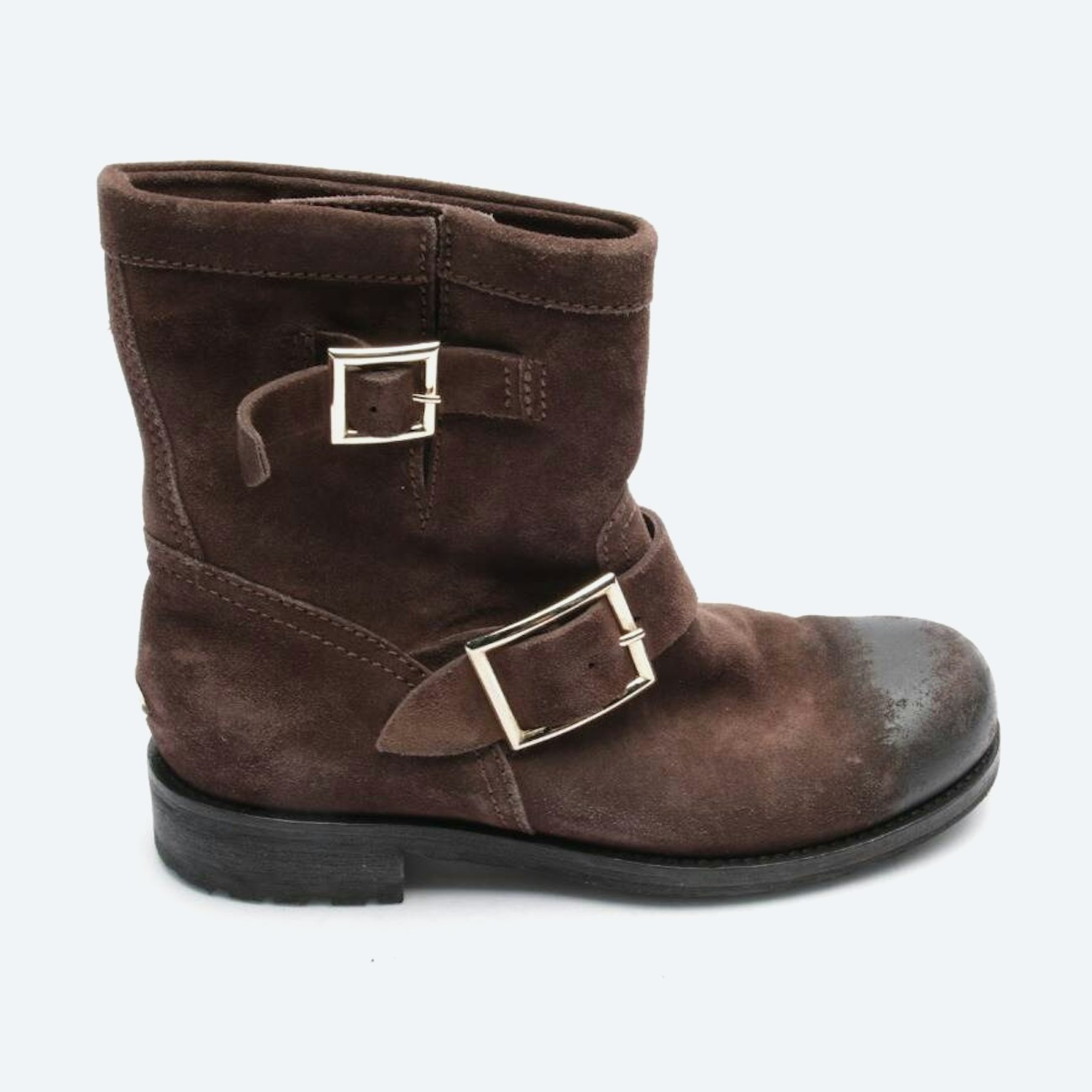 Image 1 of Ankle Boots EUR 35.5 Dark Brown in color Brown | Vite EnVogue