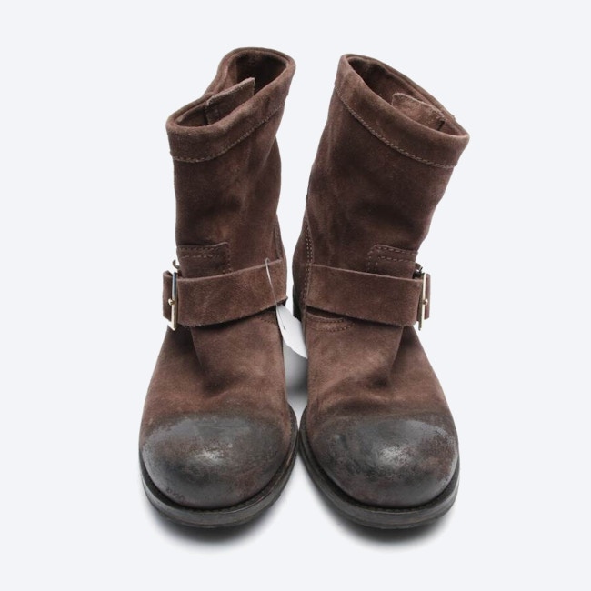 Image 2 of Ankle Boots EUR 35.5 Dark Brown in color Brown | Vite EnVogue