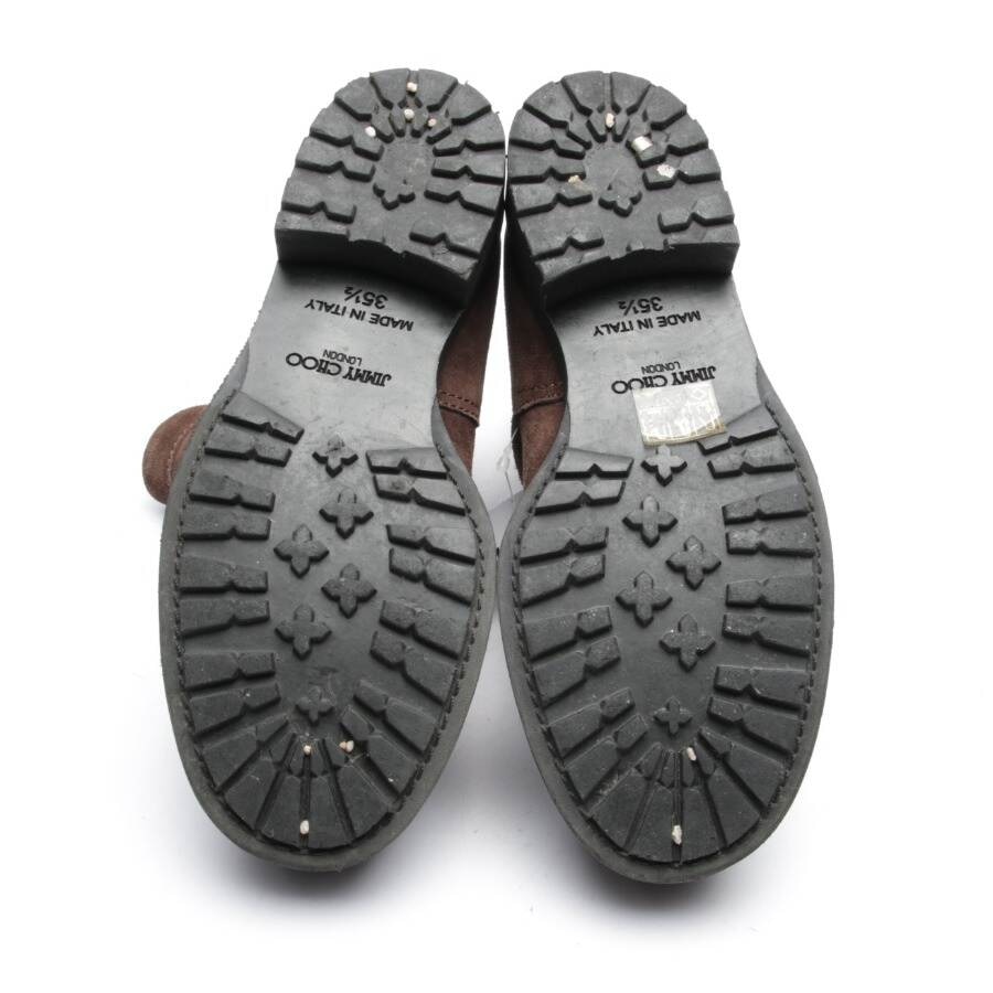 Image 4 of Ankle Boots EUR 35.5 Dark Brown in color Brown | Vite EnVogue