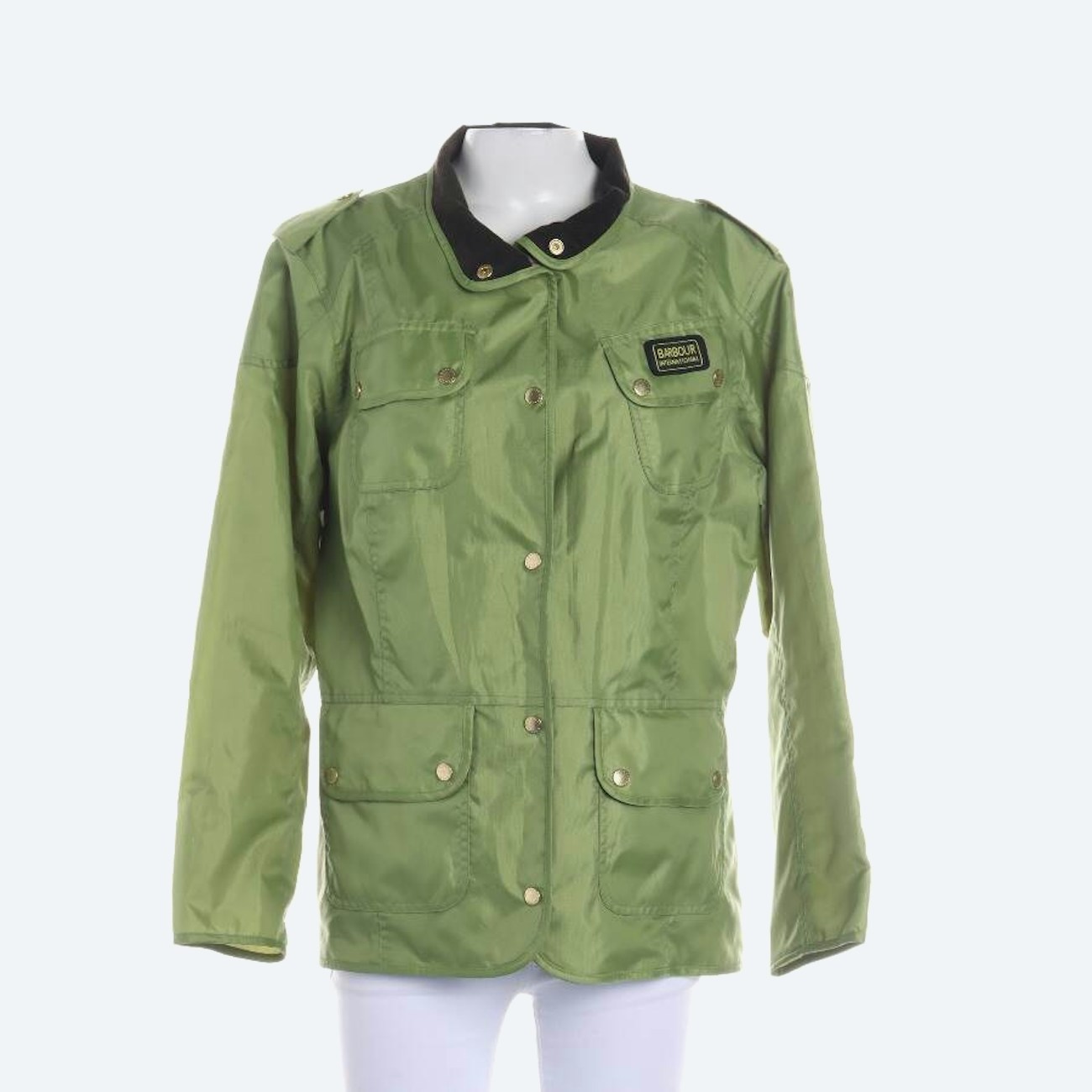 Image 1 of Between-seasons Jacket 44 Light Green in color Green | Vite EnVogue
