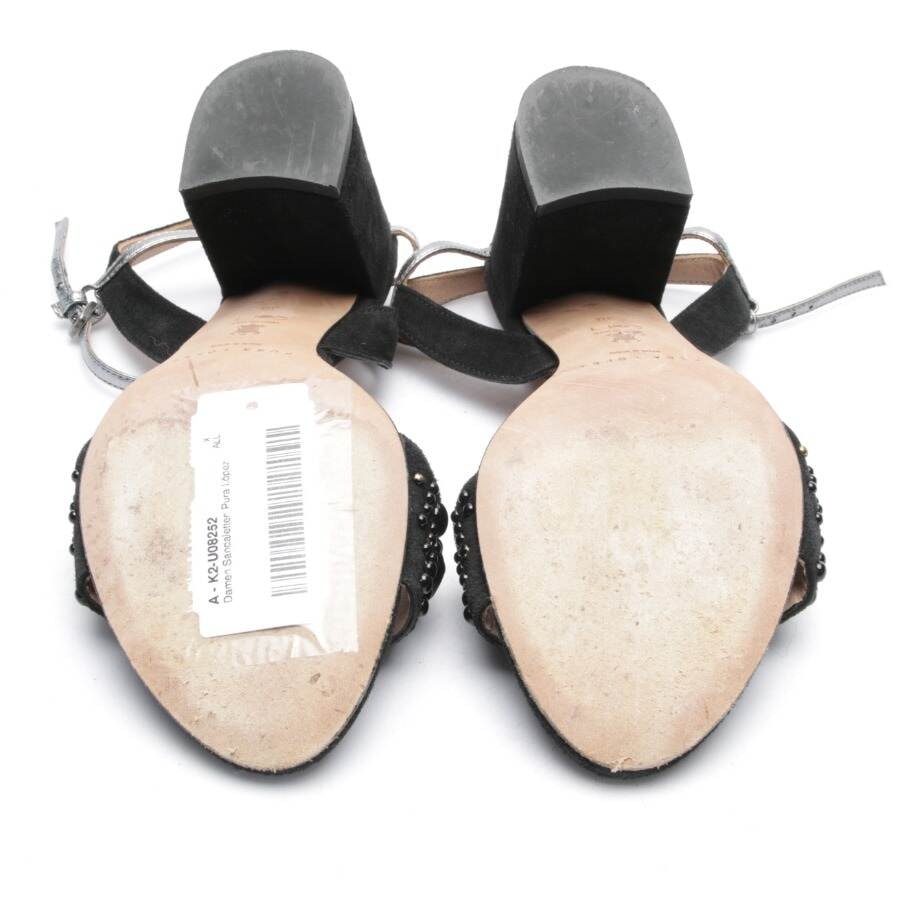 Image 4 of Heeled Sandals EUR38 Black in color Black | Vite EnVogue