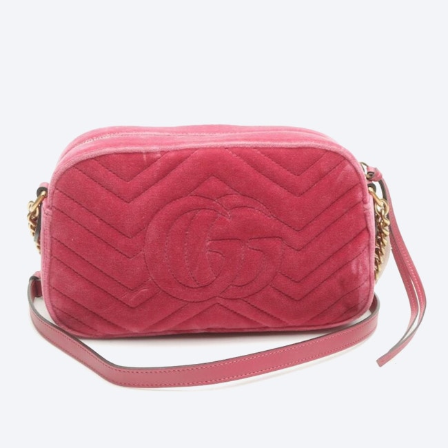 Image 2 of Marmont Shoulder Bag Fuchsia in color Pink | Vite EnVogue
