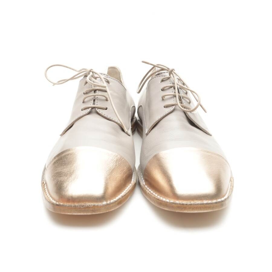 Image 2 of Lace-Up Shoes EUR38 Beige in color White | Vite EnVogue