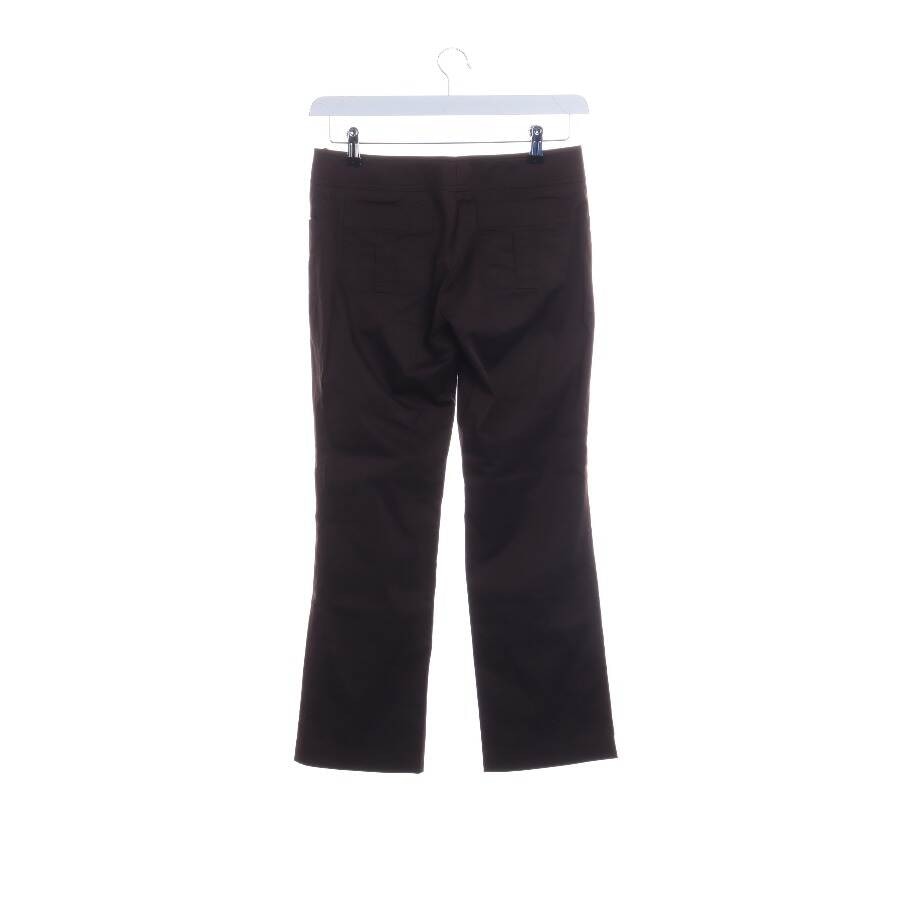 Image 2 of Trousers 36 Dark Brown in color Brown | Vite EnVogue