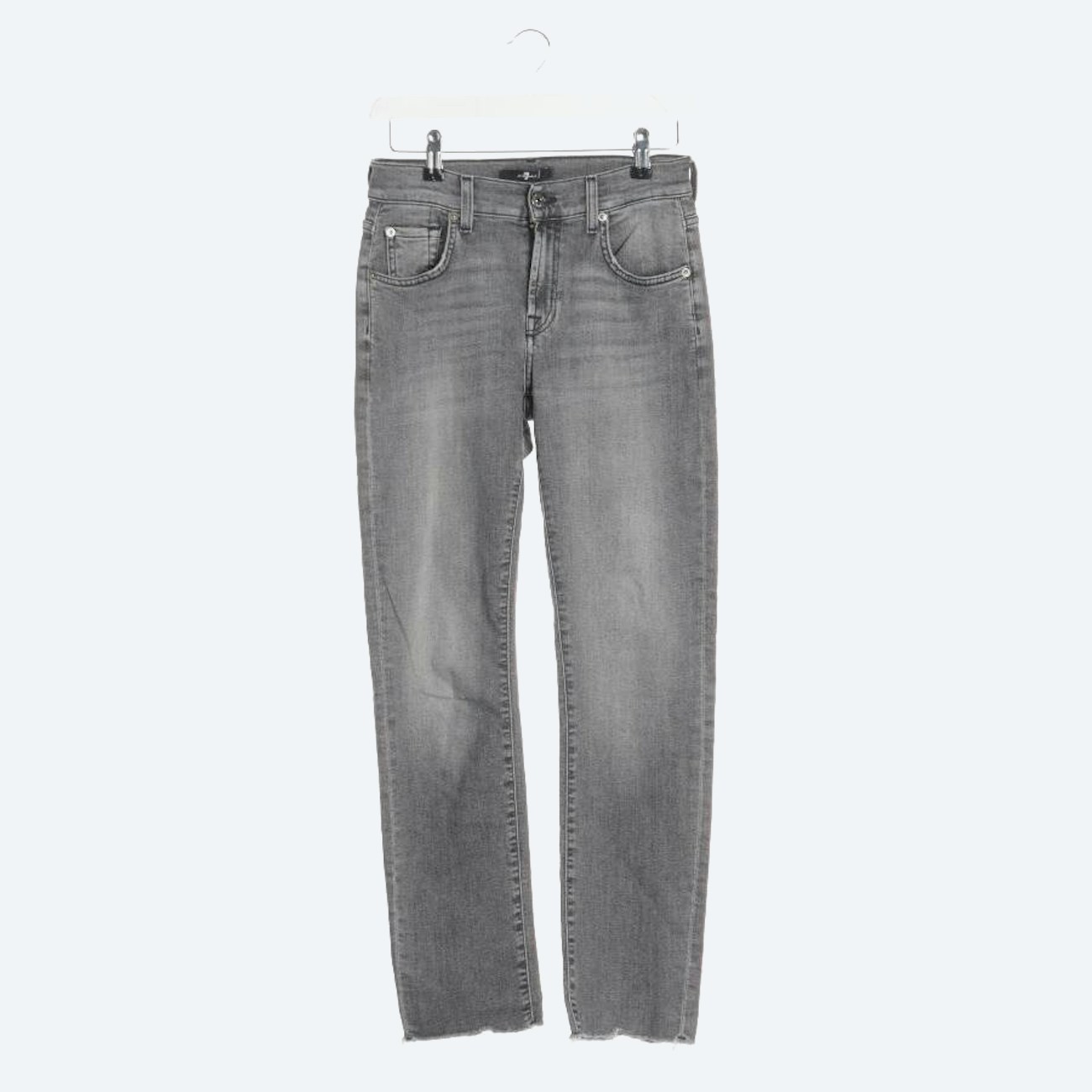 Image 1 of Jeans Straight Fit W24 Light Gray in color Gray | Vite EnVogue