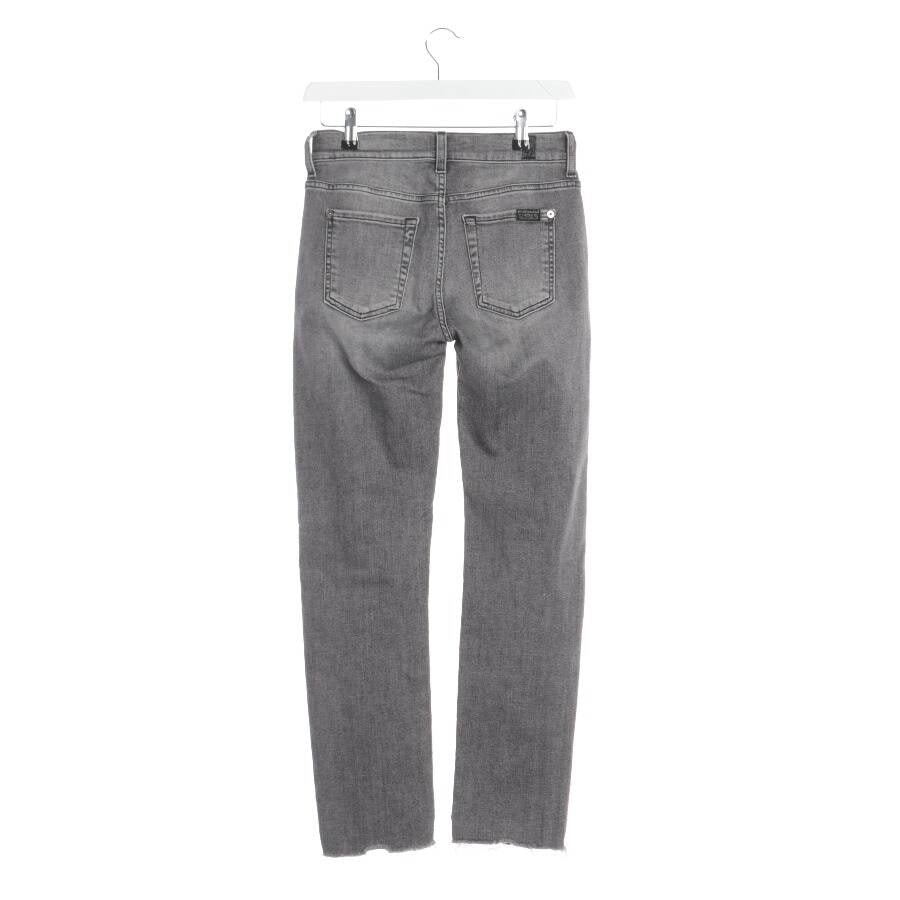 Image 2 of Jeans Straight Fit W24 Light Gray in color Gray | Vite EnVogue