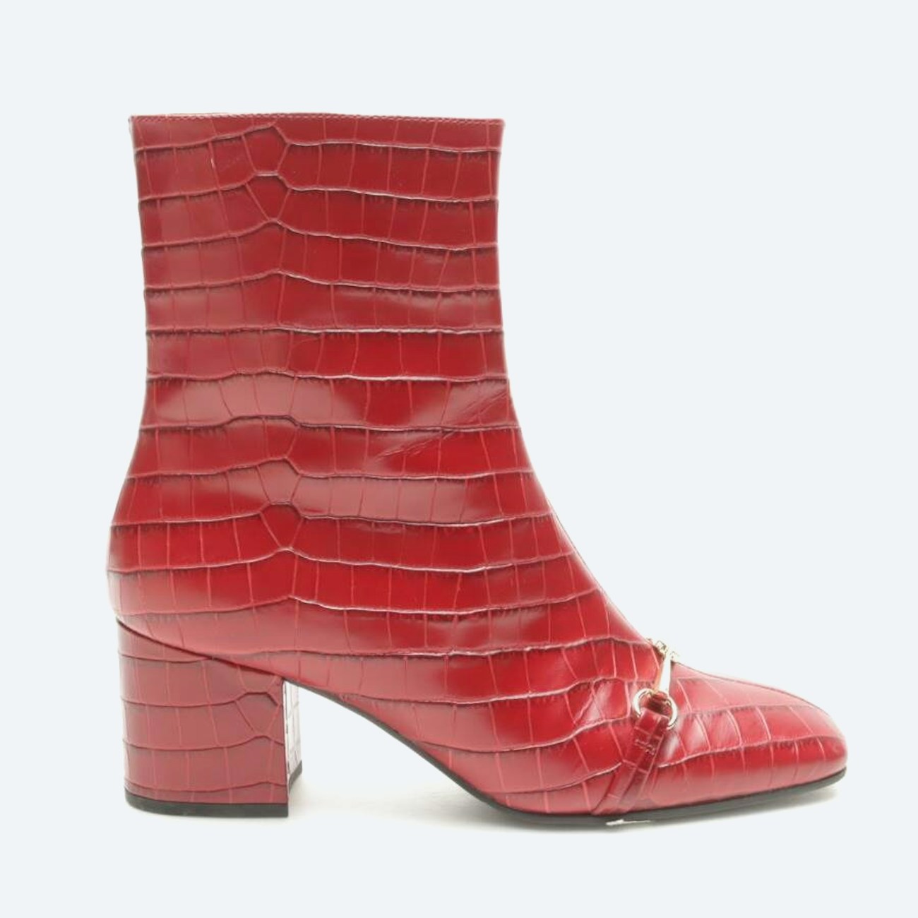 Image 1 of Ankle Boots EUR 38.5 Red in color Red | Vite EnVogue