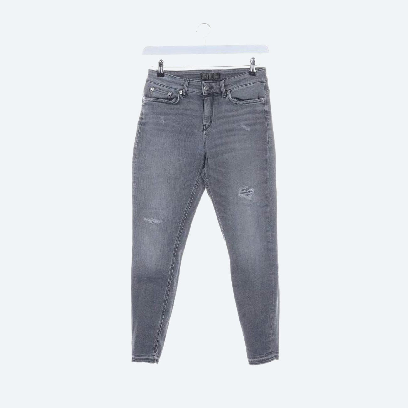 Image 1 of Jeans Skinny W30 Light Gray in color Gray | Vite EnVogue
