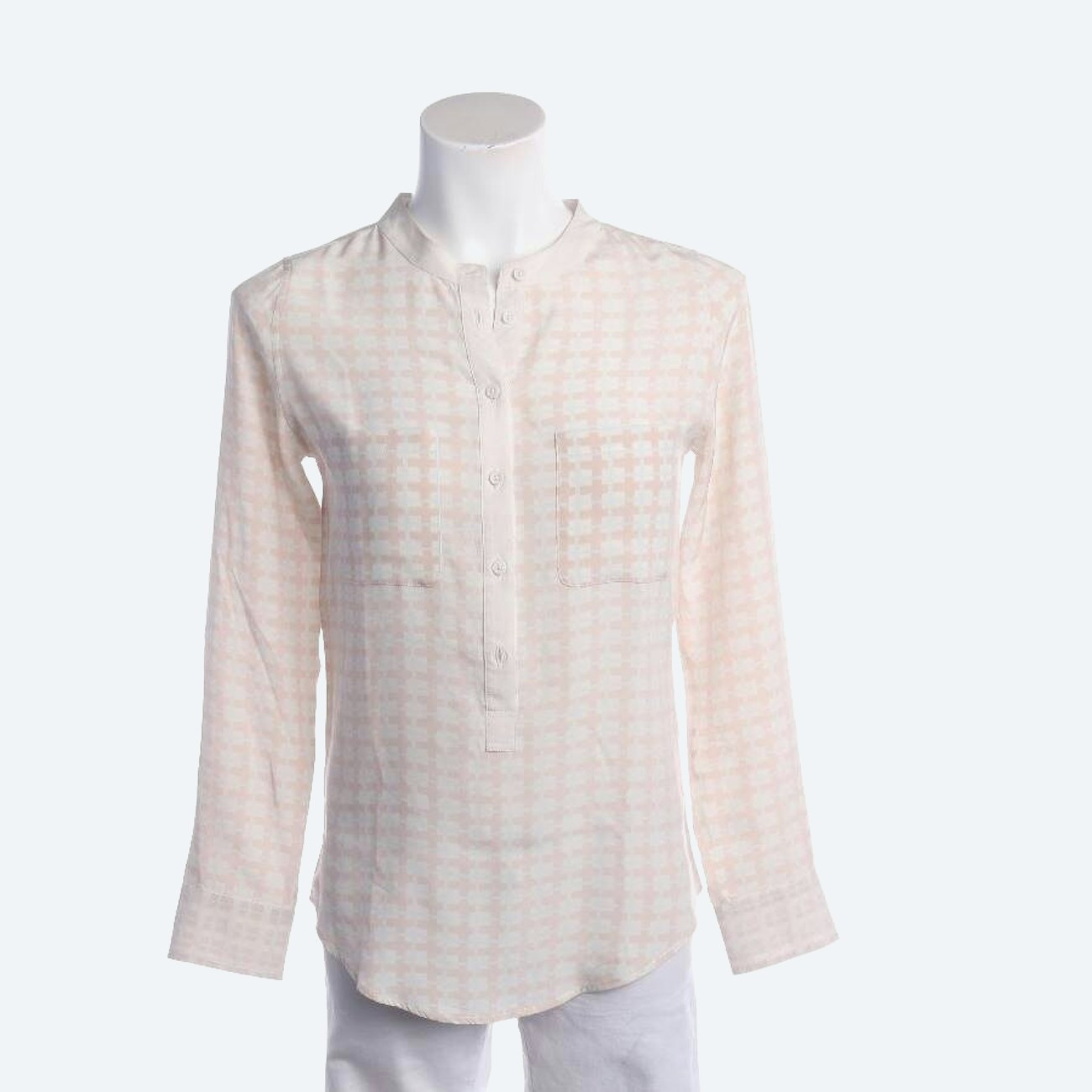 Image 1 of Silk Shirt XS Cream in color White | Vite EnVogue