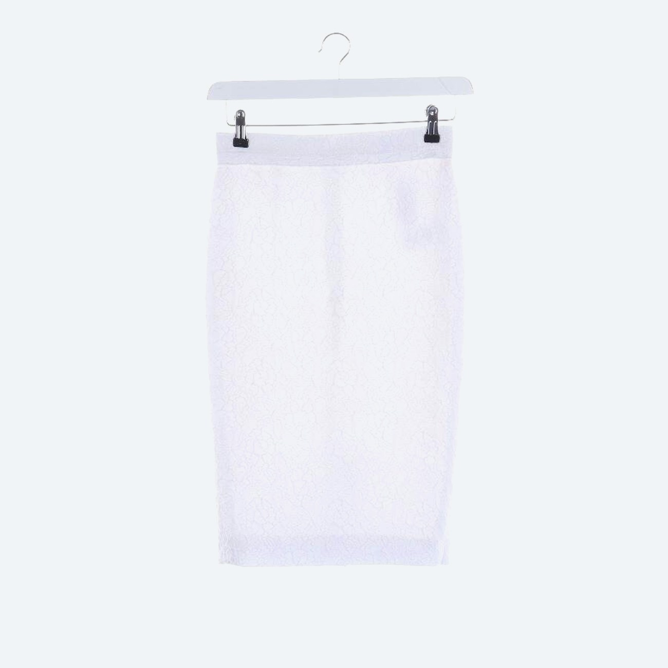 Image 1 of Pencil Skirt 36 White in color White | Vite EnVogue