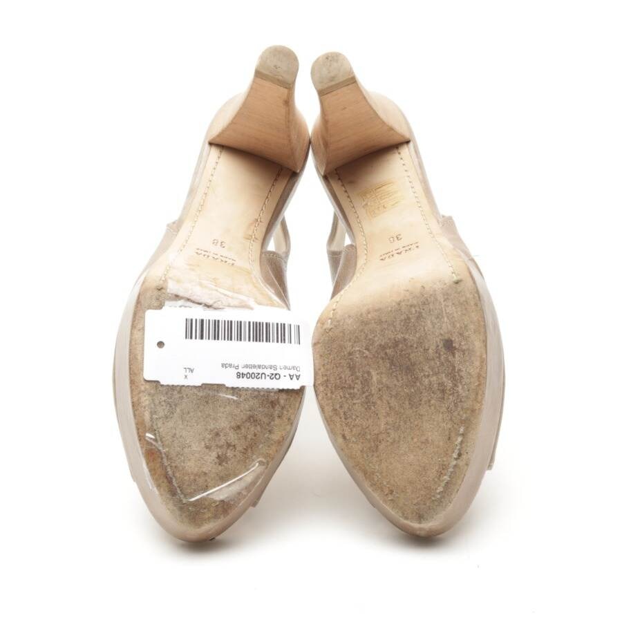 Image 4 of Heeled Sandals EUR38 Light Brown in color Brown | Vite EnVogue