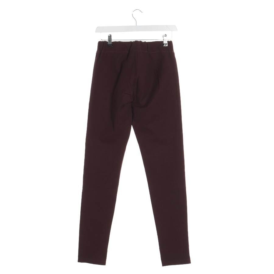 Image 2 of Trousers 36 Bordeaux in color Red | Vite EnVogue