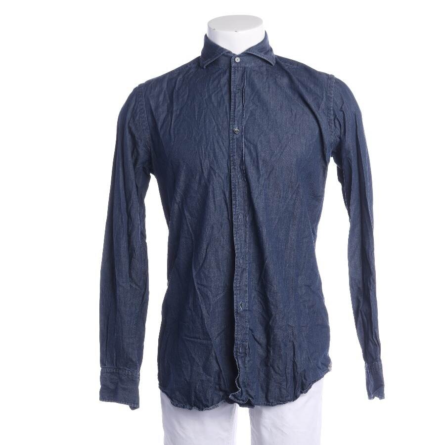 Image 1 of Casual Shirt 39 Navy in color Blue | Vite EnVogue