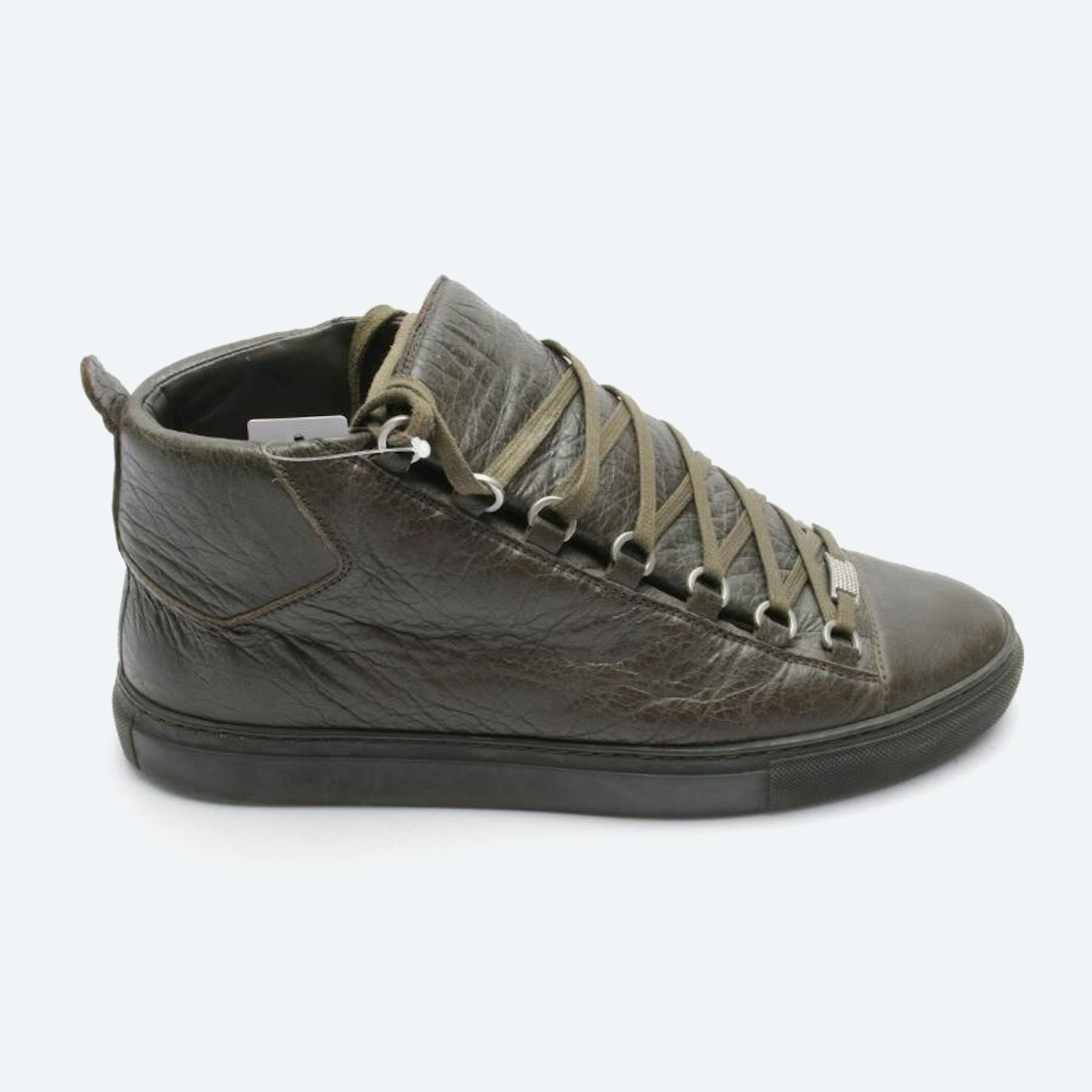 Image 1 of High-Top Sneakers EUR 43 Olive Green in color Green | Vite EnVogue
