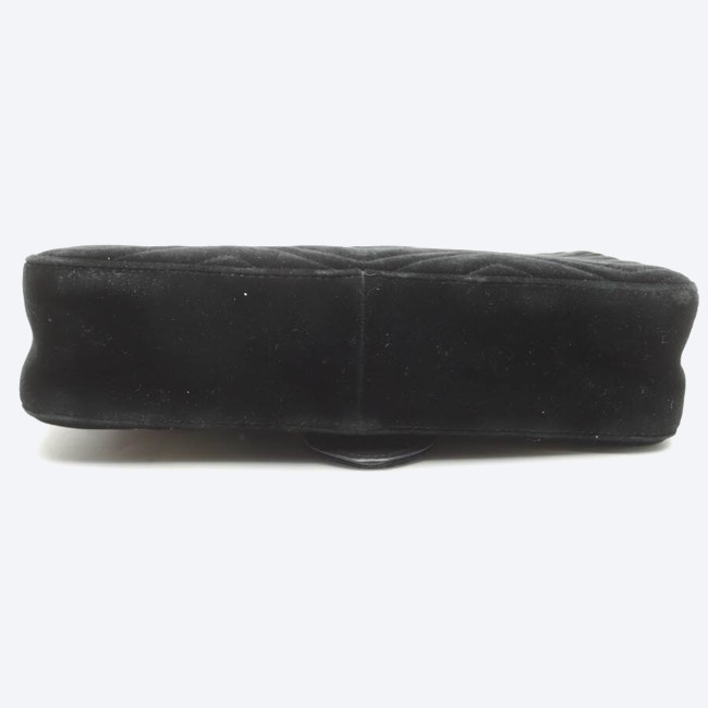 Image 3 of Marmont Medium Modern Velvet Shoulder Bag Black in color Black | Vite EnVogue