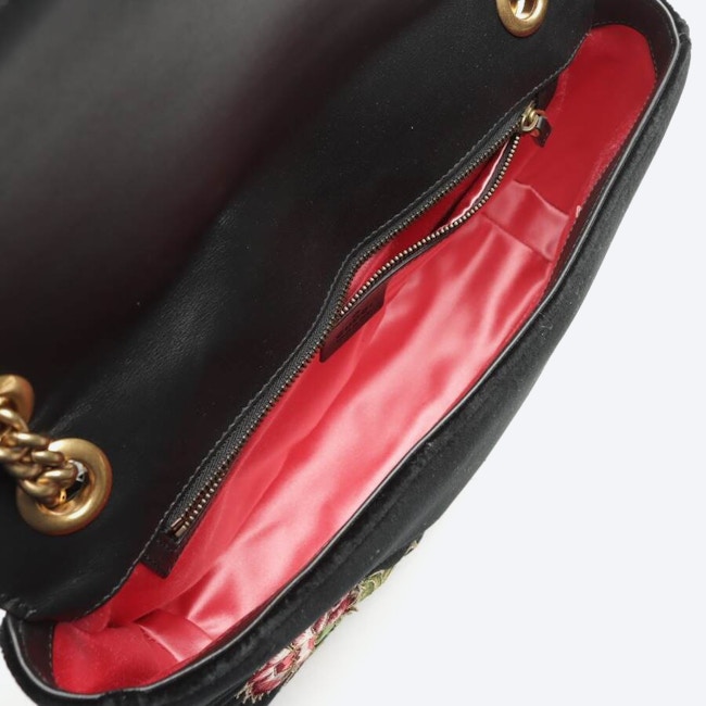 Image 5 of Marmont Medium Modern Velvet Shoulder Bag Black in color Black | Vite EnVogue