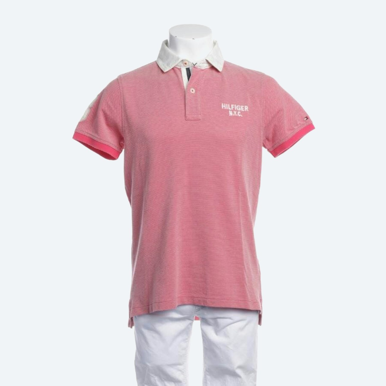 Image 1 of Polo Shirt M Light Red in color Red | Vite EnVogue