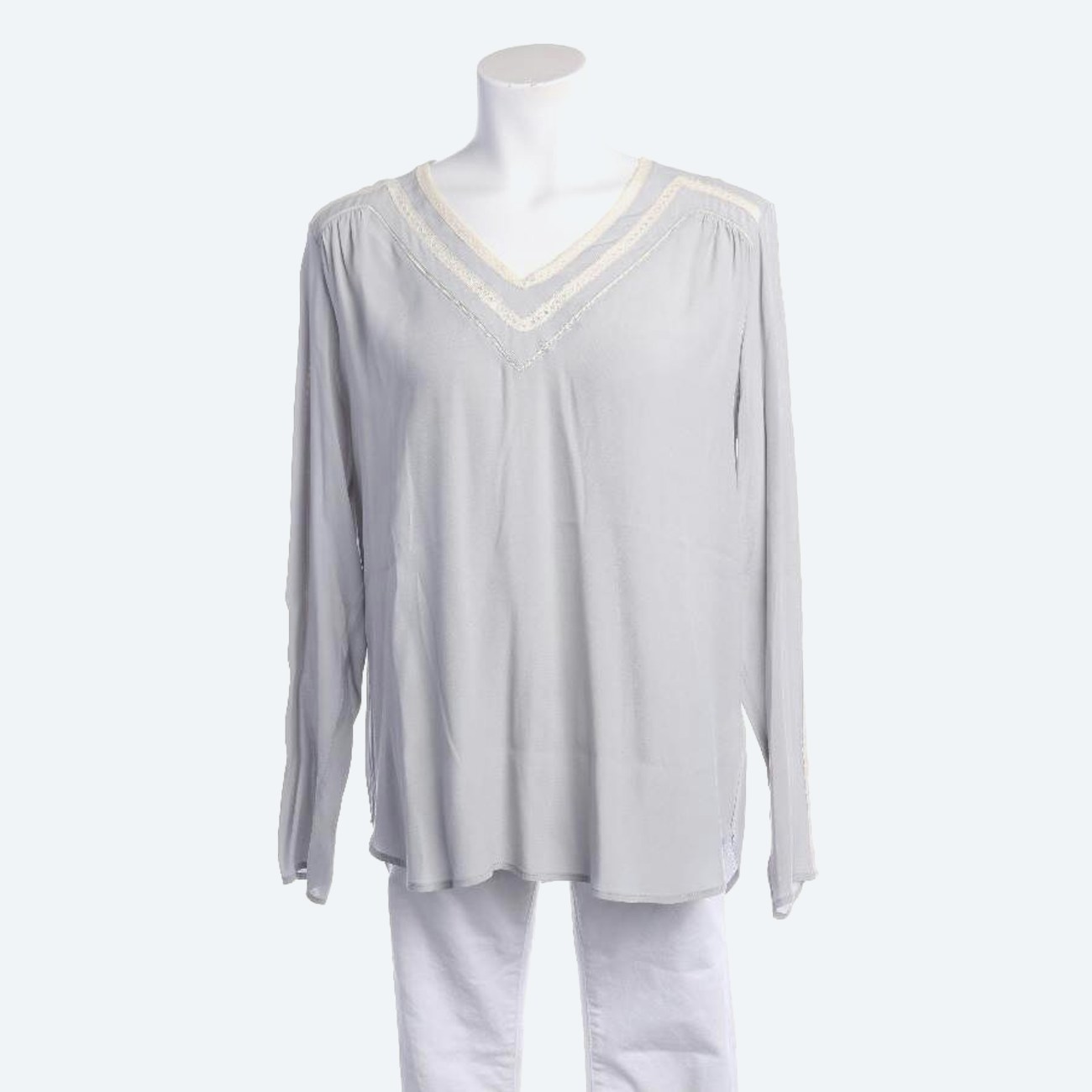 Image 1 of Longsleeve 38 Light Gray in color Gray | Vite EnVogue