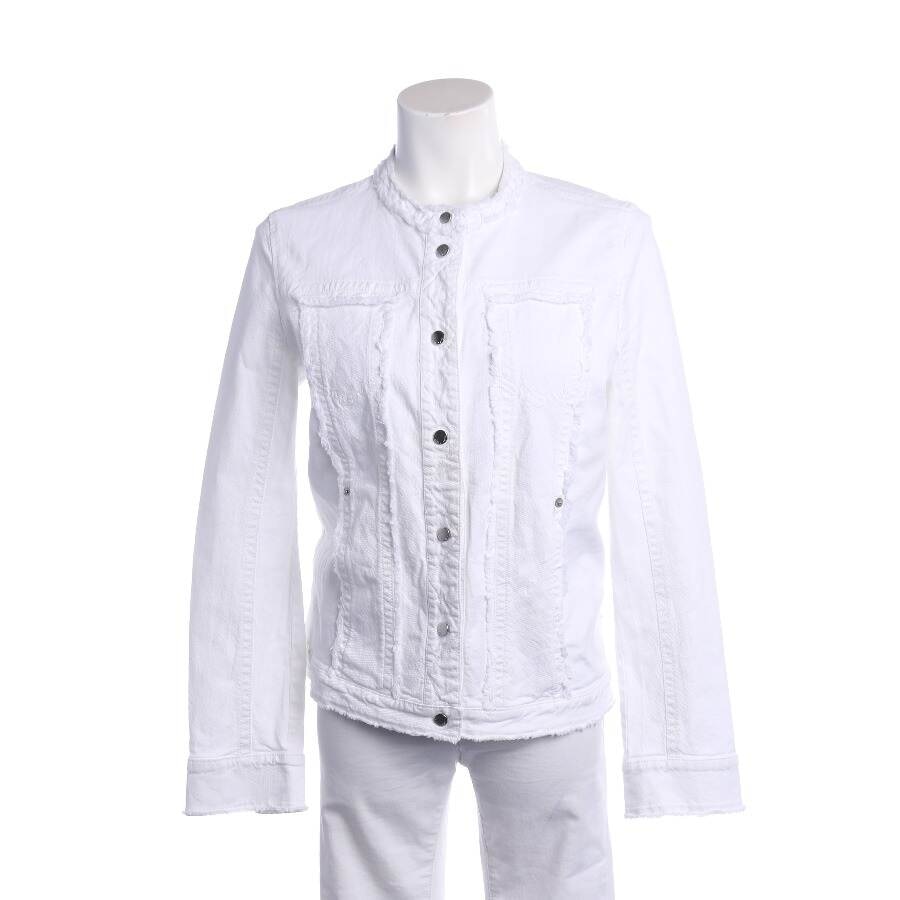 Image 1 of Jeans Jacket 42 White in color White | Vite EnVogue