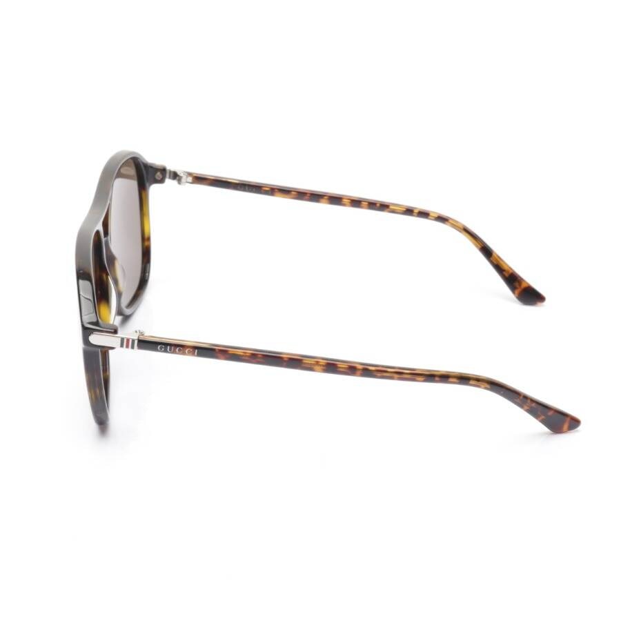 Image 3 of GG0016 Sunglasses Dark Brown in color Brown | Vite EnVogue