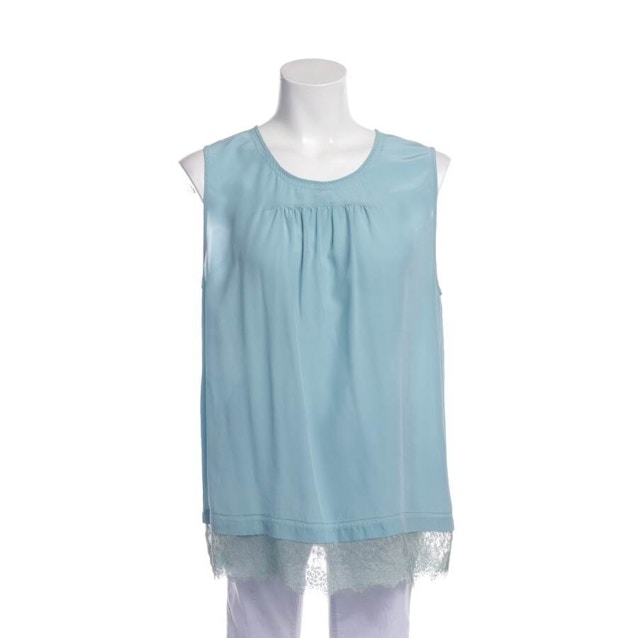 Image 1 of Silk Top L Turquoise | Vite EnVogue