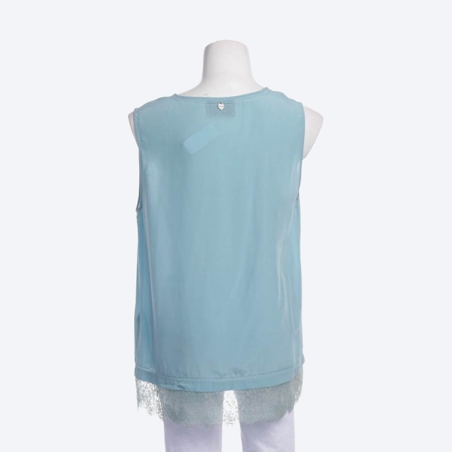 Image 2 of Silk Top L Turquoise in color Blue | Vite EnVogue