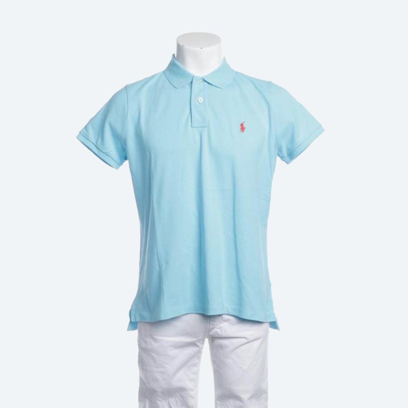 Bild 1 von Poloshirt XL Hellblau in Farbe Blau | Vite EnVogue