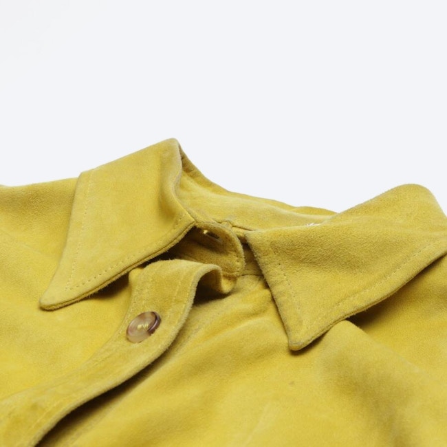 Image 3 of LeatherJacket 40 Yellow in color Yellow | Vite EnVogue