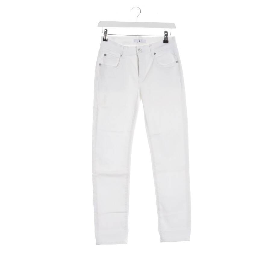 Image 1 of Jeans Slim Fit W24 White in color White | Vite EnVogue