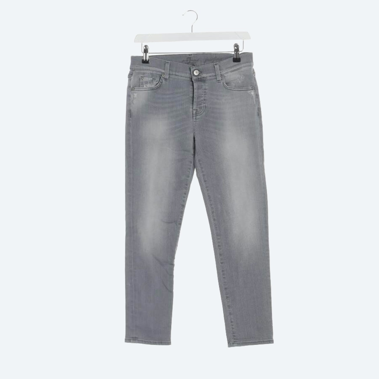 Image 1 of Jeans Slim Fit W23 Light Gray in color Gray | Vite EnVogue