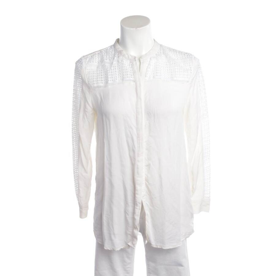 Image 1 of Silk Shirt M Cream in color White | Vite EnVogue