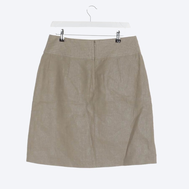 Image 2 of Skirt 40 Beige in color White | Vite EnVogue