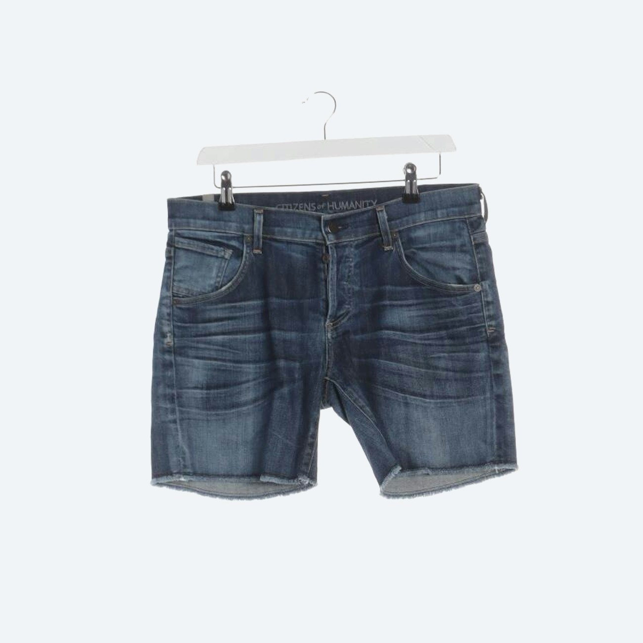 Image 1 of Shorts W27 Navy in color Blue | Vite EnVogue